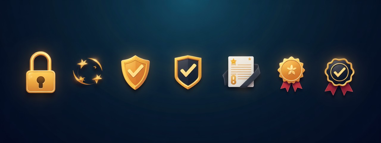 Game4u Casino security and licensing icons including Curacao and SSL